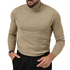 2023 New High Elastic High Collar Knitted Warm Base Cashmere Sweater