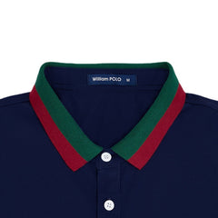 Simple casual short-sleeved polo shirt