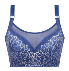 Thin full cup sexy plus size bra