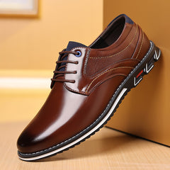 Men's Plus Size Business Casual Leather Shoes