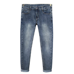 Men's All-match Stretch Slim Fit Wrinkle-resistant Straight Jeans