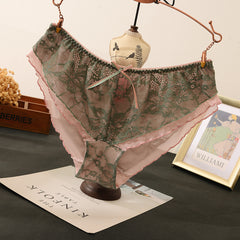 New Lace Mesh Sexy Jacquard Briefs