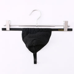 Men's Low-Rise Thin Strap Knit Sexy Splicing Breathable Thong