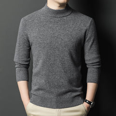 No-iron half-high collar fashionable all-match sweater