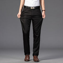 Men's Soft and Comfortable Straight Business Casual Pants