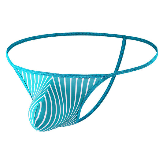 Men's Striped Sexy Thong