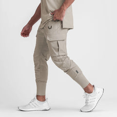 2024 New Men's Loose Quick-drying Elastic Ankle-tie Running Training Pants