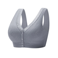 Lace Front Threaded Bra