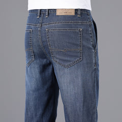 Men's Business High Waist Loose Jeans