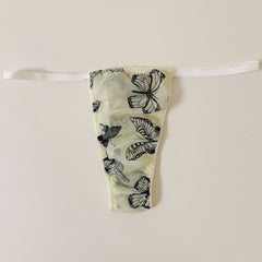 Large space antique romantic sexy thong