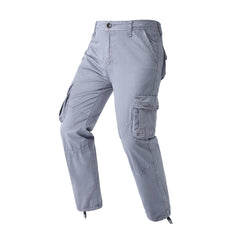Men's Pure Cotton Retro Outdoor Commuting Tactical Casual Pants