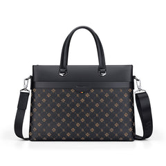 Men's Genuine Leather Fashion Laptop Bag Handbag