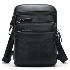 Retro fashion multifunctional cowhide shoulder bag