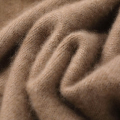 Thickened half turtleneck pullover casual sweater