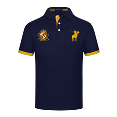 Men's Slim Short Sleeve Lapel Polo Shirt