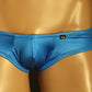 Men's Ice Silk Elastic Sexy Low-Rise Breathable Briefs