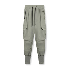2024 New Men's Loose Quick-drying Elastic Ankle-tie Running Training Pants