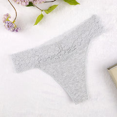 Women's Low Waist Sexy Lace Briefs