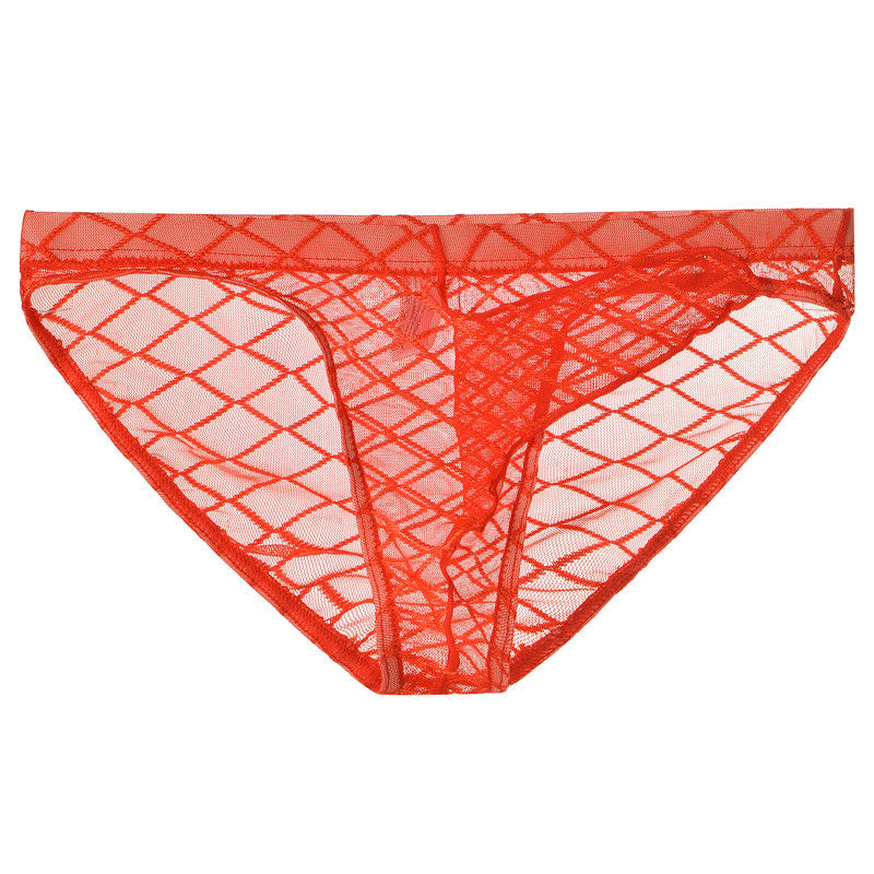 Mesh transparent ultra-thin breathable sexy panties