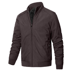 Men's Stand Collar Padded Casual Jacket