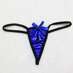 Sexy Patent Leather Thong