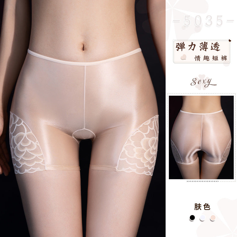 Hollow Ultra-thin Comfortable Sexy Lace Sexy Boxer Briefs