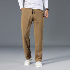 Men's New Straight Stretch Corduroy Casual Pants