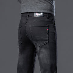 2024 New High-end Men's Straight Slim Stretch Casual Jeans