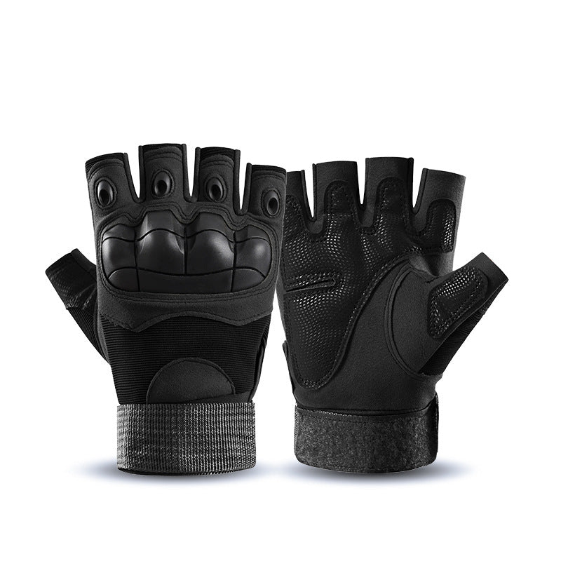 Half-finger outdoor cycling training non-slip and resistant gloves