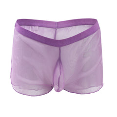 Men's Fully Transparent Mesh Sexy Underwear