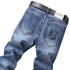 Slim Fit Fashionable All-match Casual Jeans