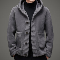 2023 Winter Reversible Sherpa Lapel Thickened Warm Jacket