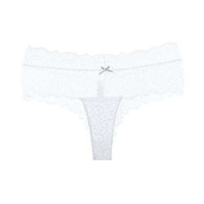 2024 New Lace Hollow Elastic Hip-lifting Skin-friendly Thong