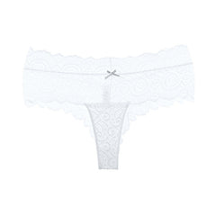 2024 New Lace Hollow Elastic Hip-lifting Skin-friendly Thong