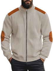 Men's Corduroy Casual Zipper Cardigan