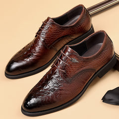 Top layer pure cowhide soft sole casual leather shoes