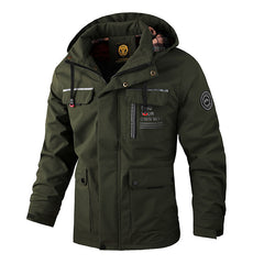 Men's Casual Parka Hooded Jacket