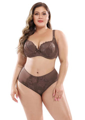 Ultra-thin lace plus size bra cover