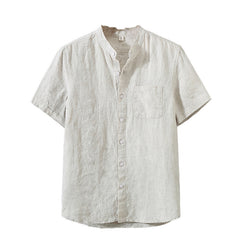 Men's Cotton and Linen Casual Shirts