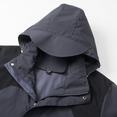 Men's Outdoor Windproof and Waterproof Hooded Jacket