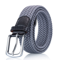 Men's Fashion Stretch Canvas Woven Belt