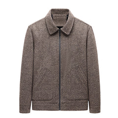 2024 Men's Woolen Fashion Soft Business Casual Jacket