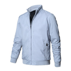 Men's Stand Collar Padded Casual Jacket