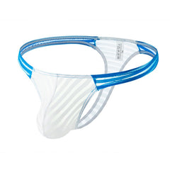 2024 New Men's Sexy Transparent Color Matching Thong