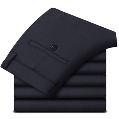 Men's Business Stretch Straight Trousers