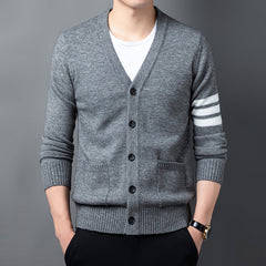 2023 New Style Pocket Knitted Cardigan