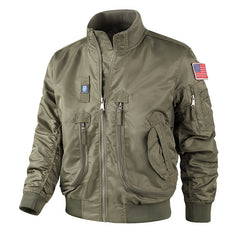 Men's Multi-pocket Warm Waterproof Windproof Jacket
