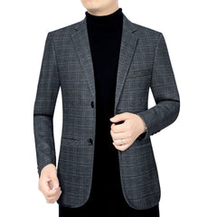 Men's New Fashion Woolen Blazer