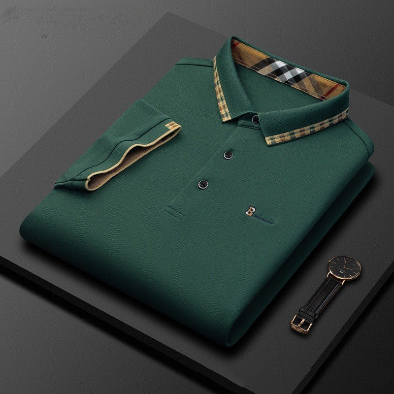 Men's New Business Casual High-end Polo Shirt