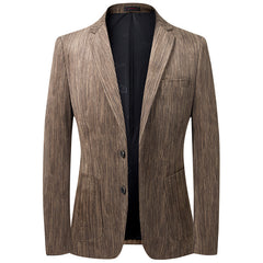 Men's Casual Corduroy Anti-wrinkle No-iron Slim Fit Blazer